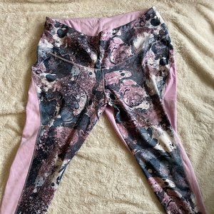 Adidas x Zoe Saldana Aeroready Cropped Athletic Leggings